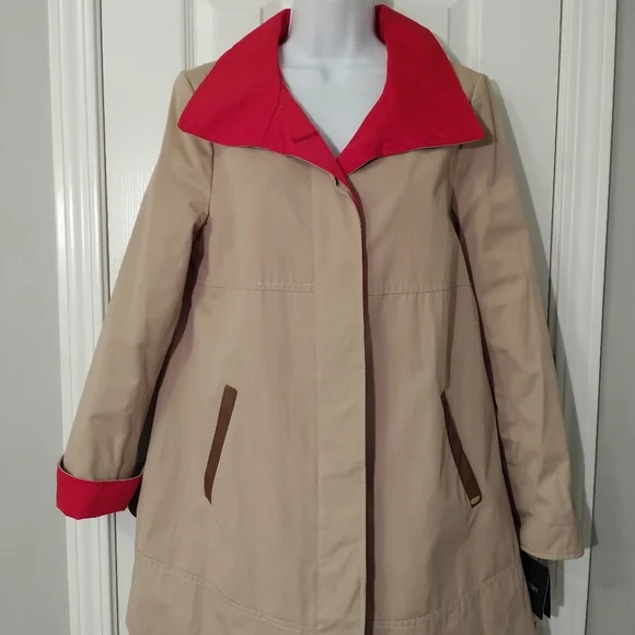 Ellen Tracy Rain Coat small